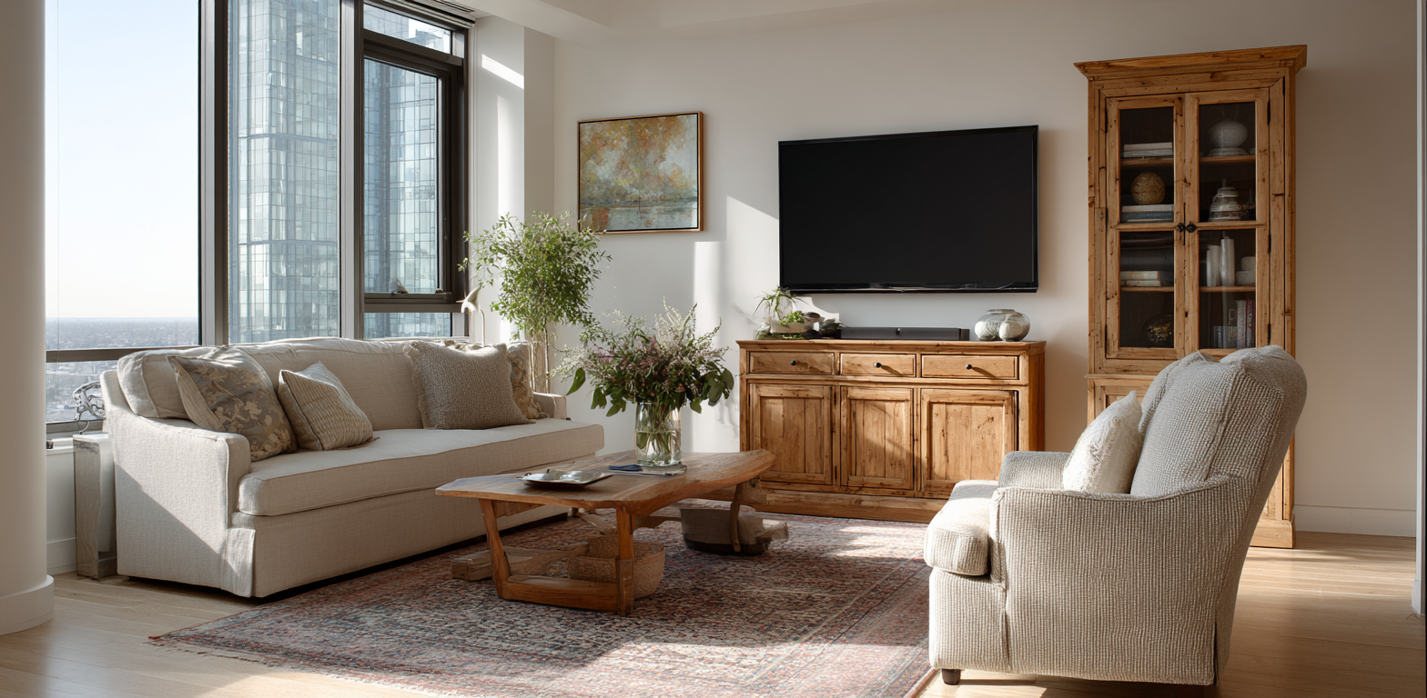 Salon appartement recherché chasseur immobilier Paris AppartParis expertise